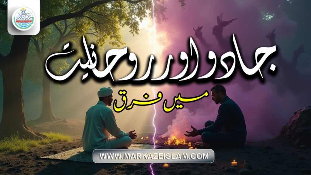 جادو اور روحانیت میں فرق