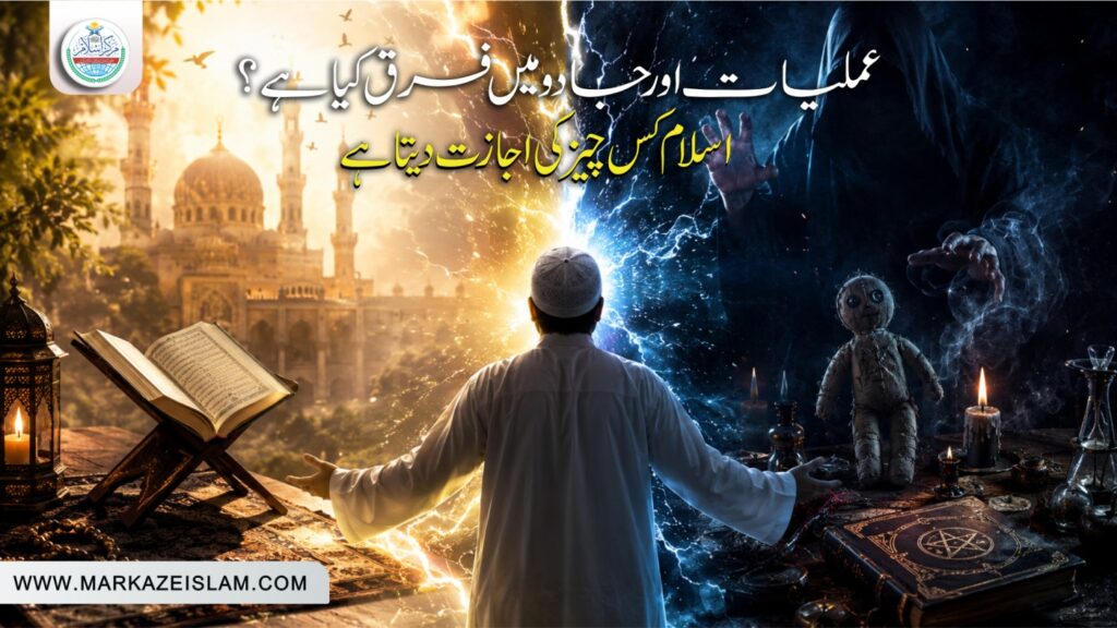 عملیات اور جادو میں فرق کیا ہے